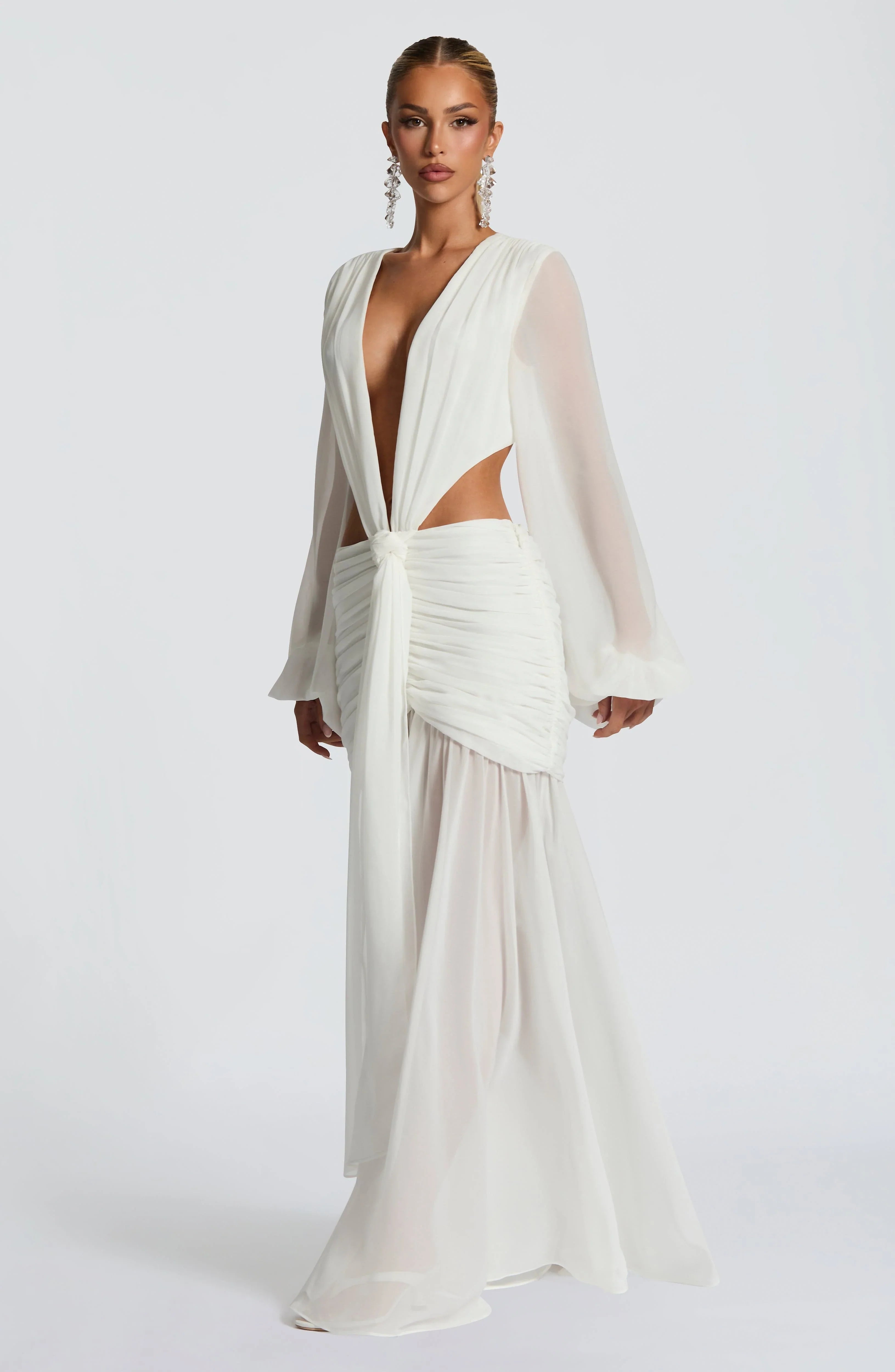 Andrina Maxi Dress - Ivory