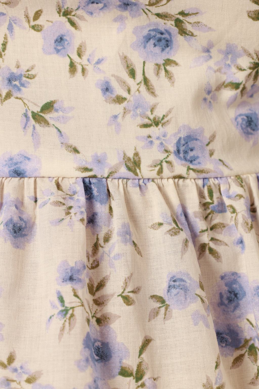 Celia Top - Ivory Blue