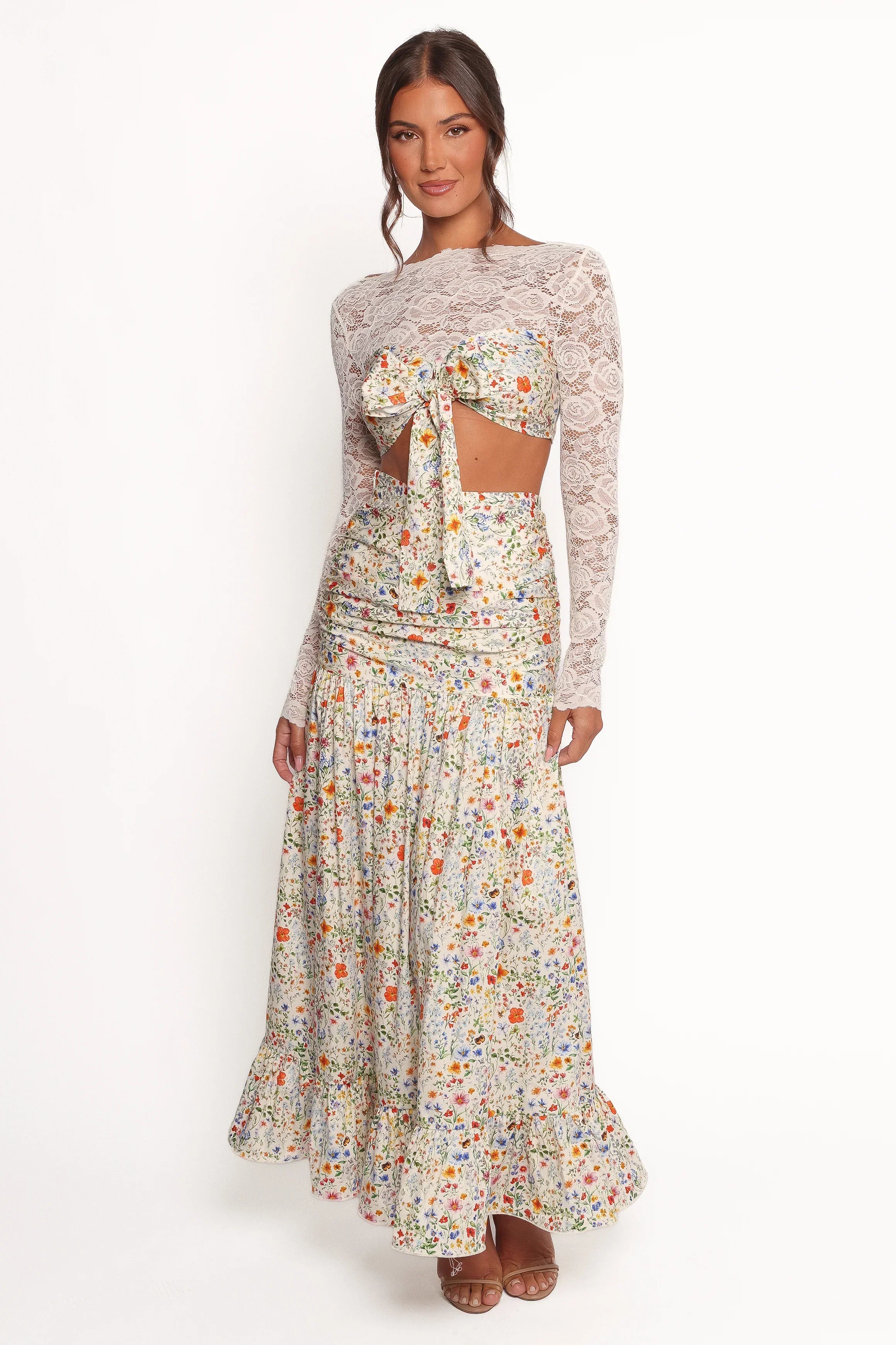 Dara Top - Garden Floral