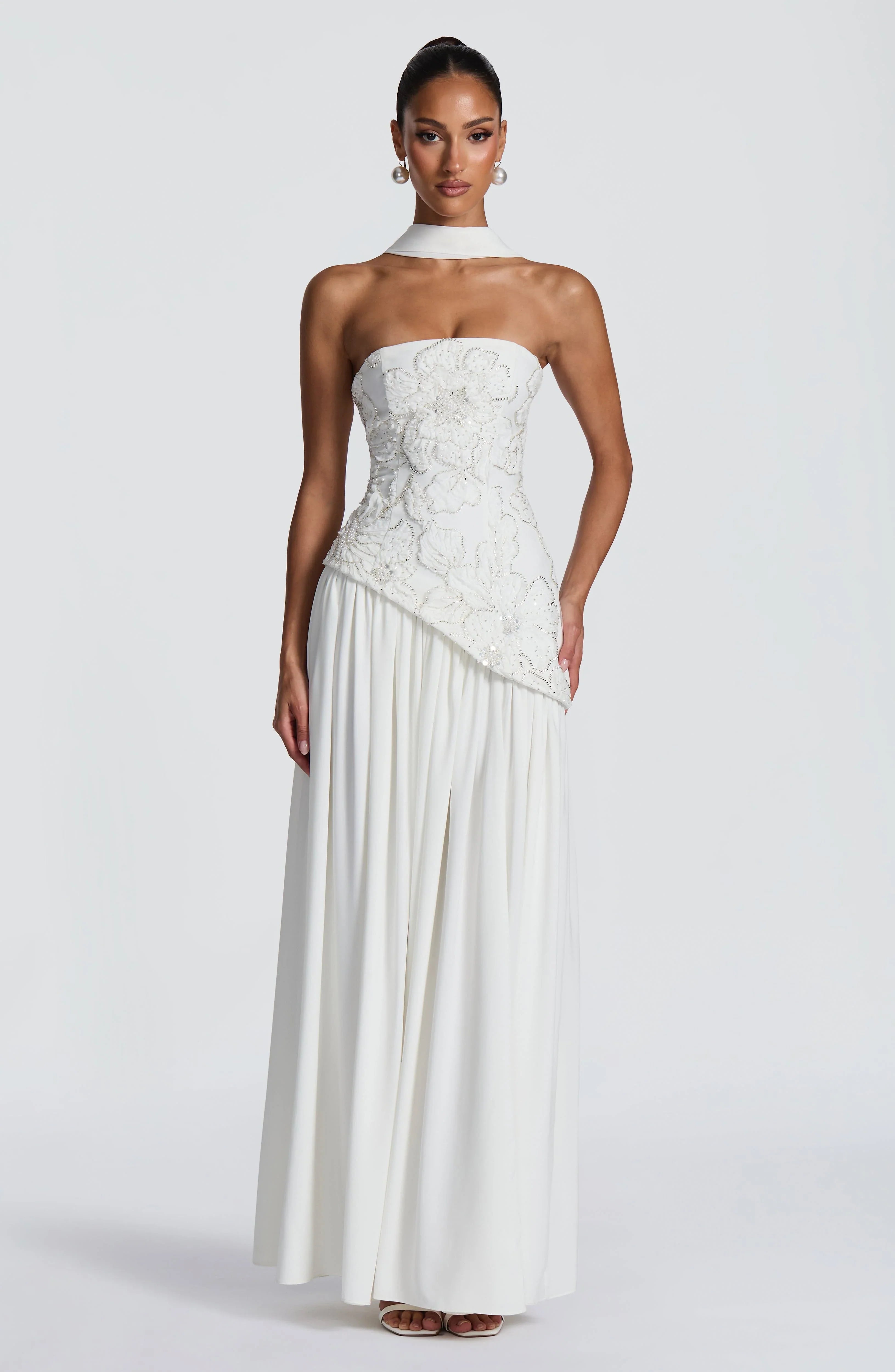 Anneliese Maxi Dress - Ivory
